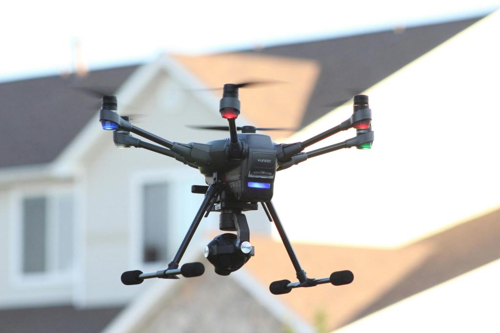 Professional drone used for aerial inspection and data collection – Sky Commander