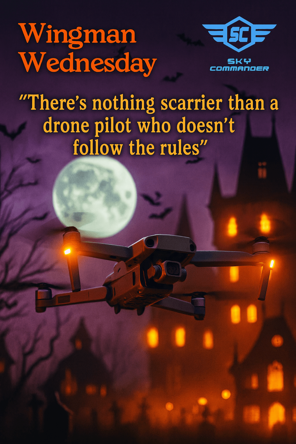 Wingman Wednesday: “There’s nothing scarier than a drone pilot who doesn’t follow the&nbsp;rules”