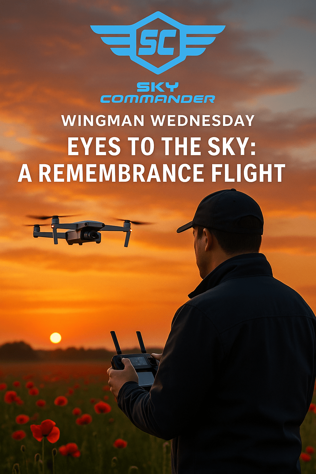 ✈️ Wingman Wednesday: Eyes to the Sky — A Remembrance&nbsp;Flight