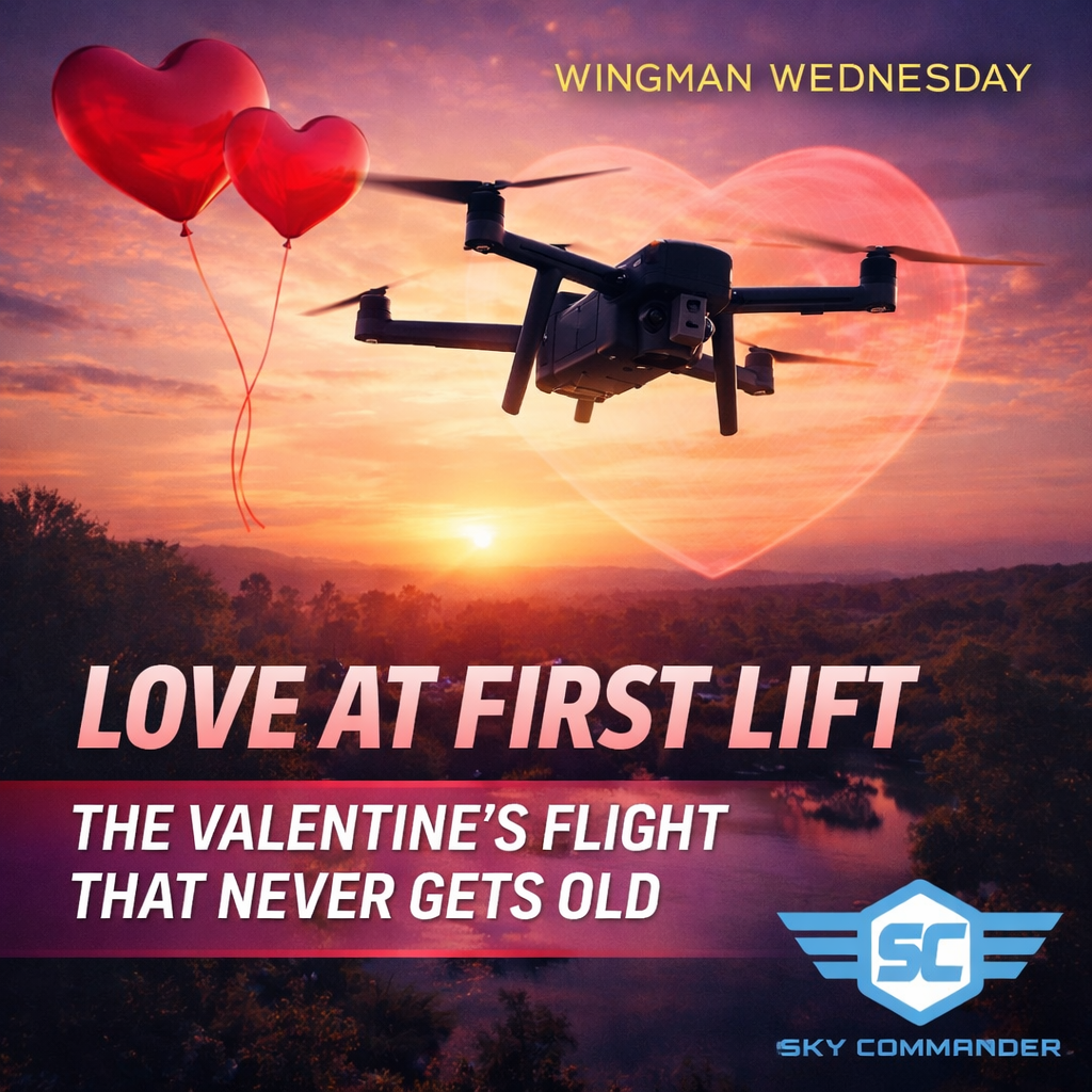 Wingman Wednesday: Love at First Lift, The Valentine’s Flight That Never Gets Old